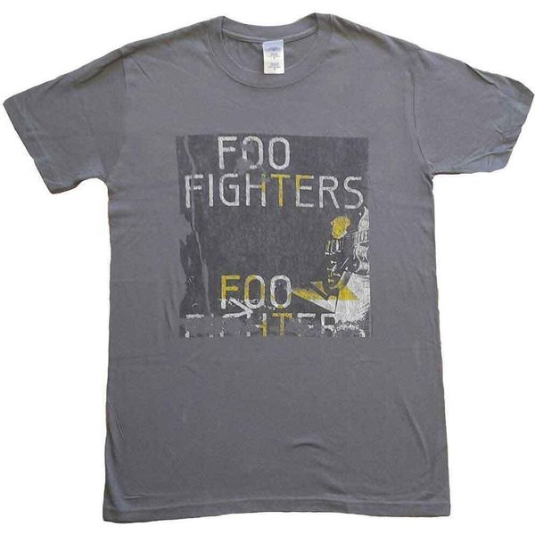 Foo Fighters - Maglietta Da Uomo/Donna Unisex RO10353 (S) (Grigio)-image