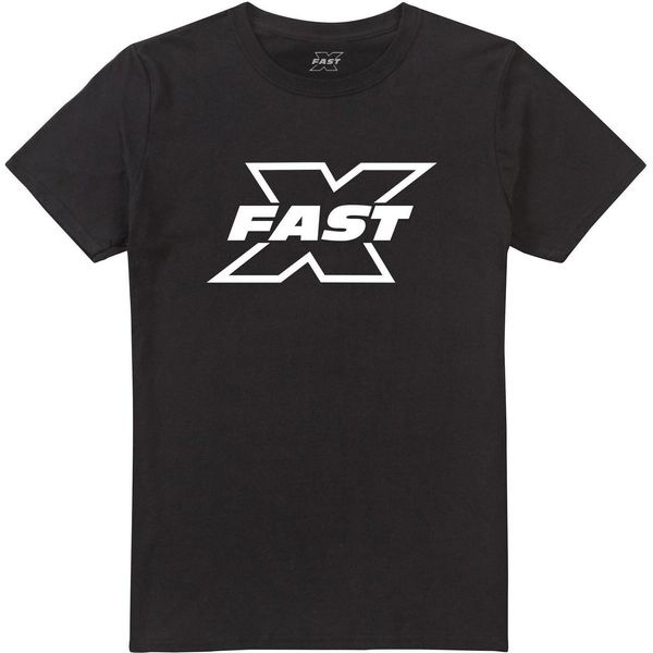 Fast & Furious - Maglietta "Fast X"" Logo Da Uomo TV2731 (Xxl) (Nero)"-image