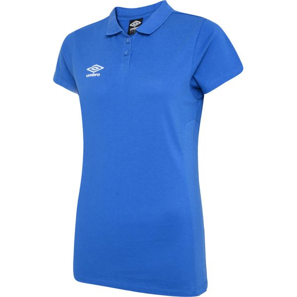 Umbro - Polo "Club Essential"" Da Donna UO841 (44 It) (Blu Reale/Bianco)"-image