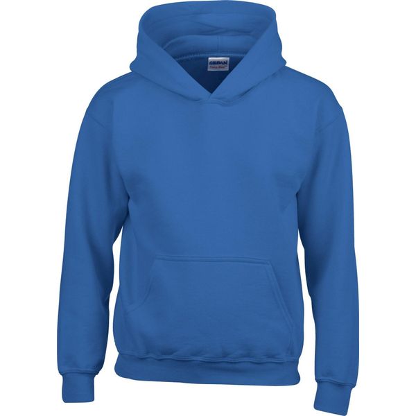 Gildan - Felpa Con Cappuccio Per Bambini RW9816 (104) (Blu Reale)-image