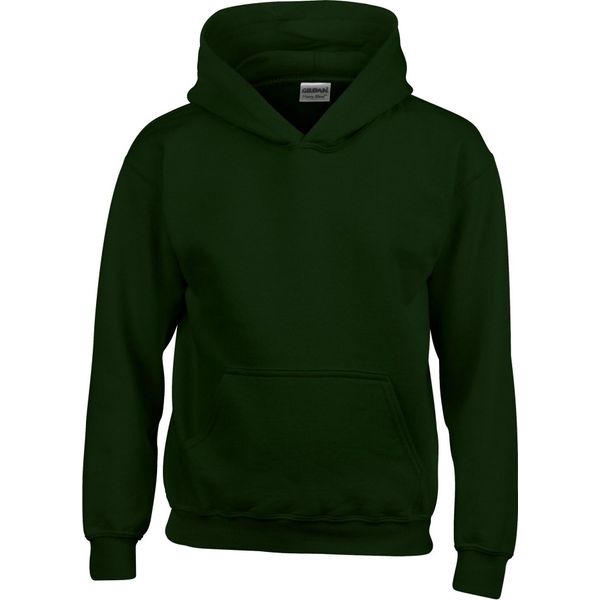 Gildan - Felpa Con Cappuccio Per Bambini PC6242 (104) (Verde Abete)-image