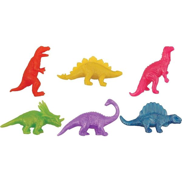 Henbrandt - Bomboniera Dinosauro "Stretchies"" (Confezione Da 6) SG33344 (Taglia Unica) (Colorato)"-image