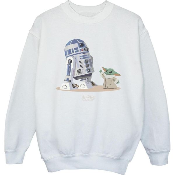 Star Wars - Felpa "The Mandalorian"" Per Bambina BI38401 (116) (Grigio)"-image