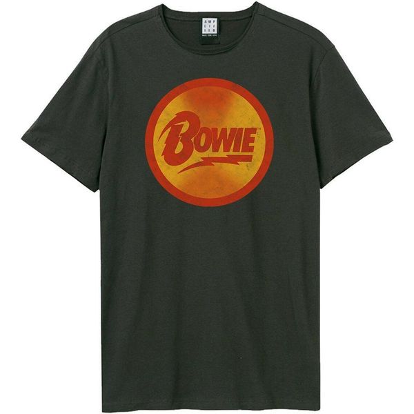 Amplified - Maglietta "Diamond Dogs Tour 1974 North America"" Per Bambini/Ragazzi Unisex GD1435 (Xxl) (Holzkohle)"-image