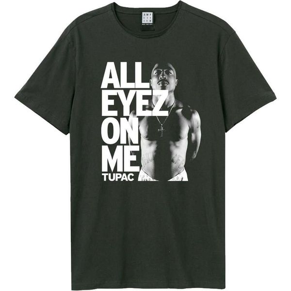 Amplified - Maglietta "All Eyes On Me"" Per Uomo/Donna Unisex GD1431 (L) (Charcoal)"-image