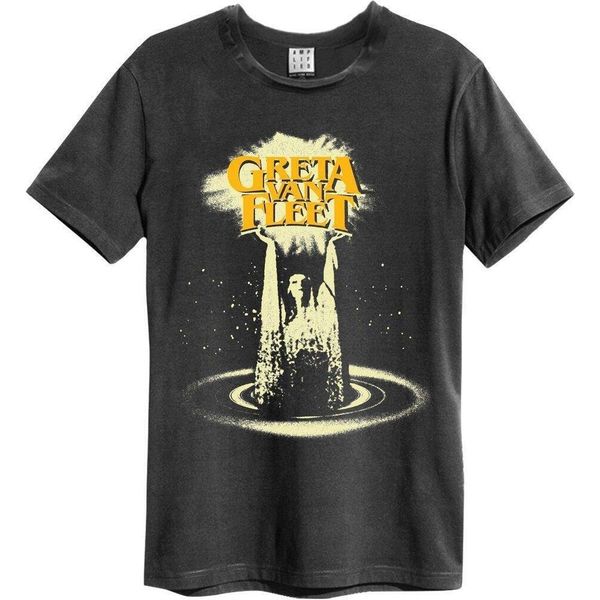 Amplified - Maglietta "Fleet Hands In Air"" Per Uomo/Donna Unisex GD1415 (M) (Charcoal)"-image