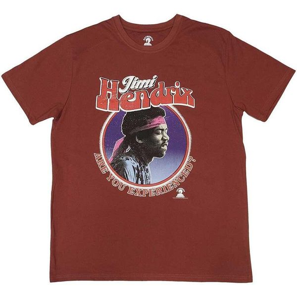 Jimi Hendrix - "Are You Experienced?"" Maglietta Per Bambini/Ragazzi Unisex RO10198 (Xxl) (Rot)"-image