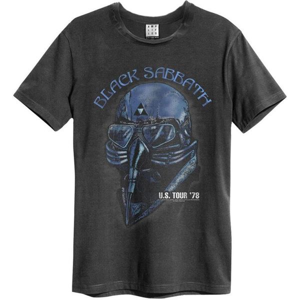 Amplified - Maglietta "Us Tour 78"" Per Uomo/Donna Unisex GD1465 (3XL) (Charcoal)"-image