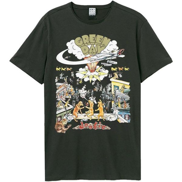 Amplified - Maglietta Da Uomo/Donna Unisex GD1482 (M) (Charcoal)-image