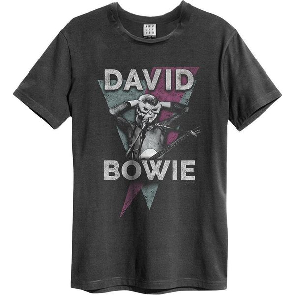 Amplified - Maglietta "Look Into My Eyes"" Per Uomo/Donna Unisex GD1488 (S) (Charcoal)"-image