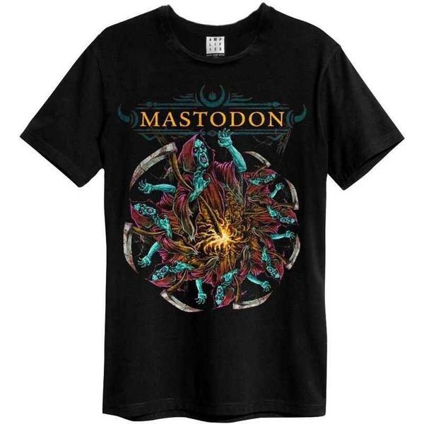 Mastodon - Maglietta "Grim Reaper"" Per Uomo/Donna Unisex GD1511 (Xxl) (Charcoal)"-image