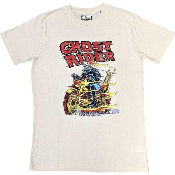 Ghost Rider - T-Shirt Uomo/Donna Unisex RO10227 (Xxl) (Sand)-image