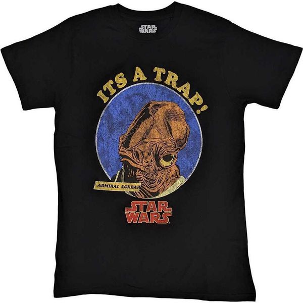 Star Wars - Maglietta "It's A Trap"" Per Uomo/Donna Unisex RO10212 (Xxl) (Nero)"-image