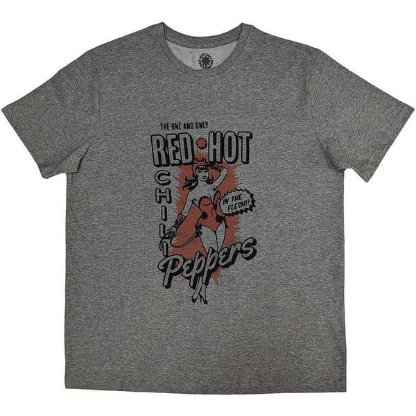 Red Hot Chilli Peppers - Maglietta "In The Flesh"" Per Bambini/Donne Unisex RO10247 (M) (Grau)"-image