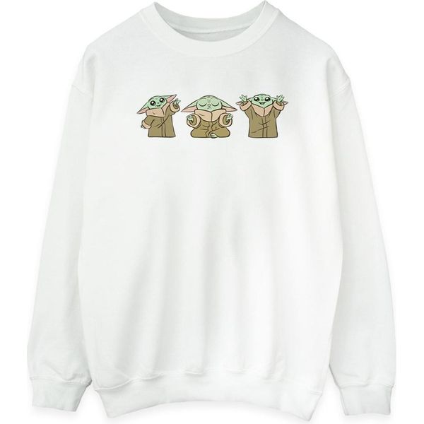 Star Wars - Felpa "The Mandalorian"" Da Donna BI39857 (Xxl) (Grigio)"-image