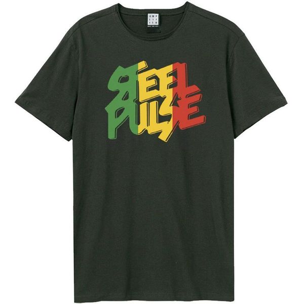 Amplified - Maglietta Logo Per Uomo/Donna Unisex GD1636 (Xs) (Charcoal)-image