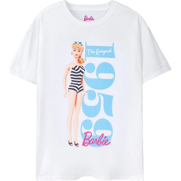 Barbie - Maglietta "The Original"" Da Donna NS7870 (S) (Bianco)"-image