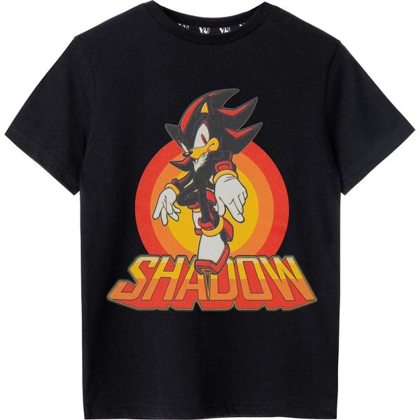 Sonic The Hedgehog - Maglietta Da Ragazzo A Maniche Corte NS7772 (146-152) (Nero)-image