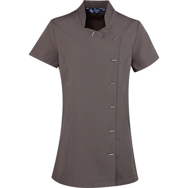 Premier - Tunica A Maniche Corte "Orchid"" Da Donna PC6881 (42 It) (Grigio Scuro)"-image