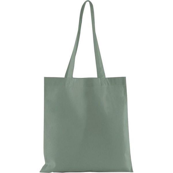 Westford Mill - Borsa Tote, Tinta Unita, Cotone Organico RW9876 (Taglia Unica) (Verde)-image