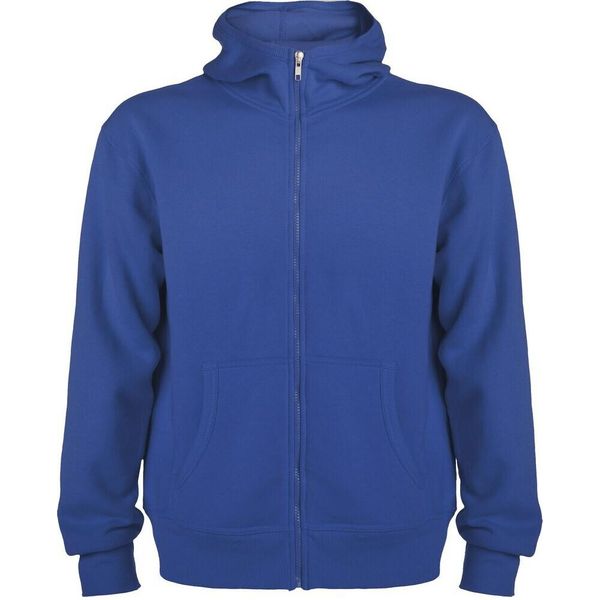 Roly - Felpa Con Cappuccio "Montblanc"" Per Uomo/Donna Unisex PF4276 (Xl) (Blu Reale)"-image