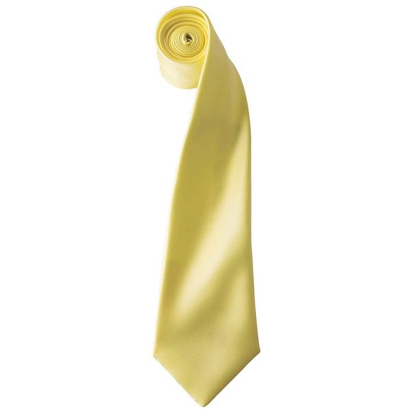 Premier - Cravatta "Colours"" Per Uomo/Donna Unisex PC6853 (Taglia Unica) (Limone)"-image