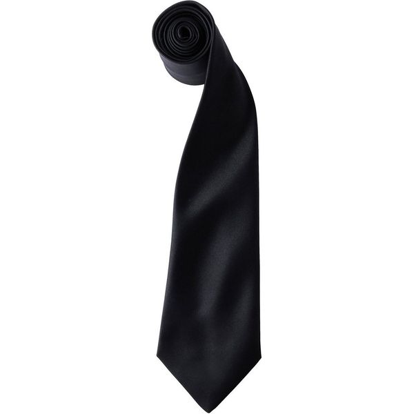 Premier - Cravatta "Colours"" Per Uomo/Donna Unisex PC6853 (Taglia Unica) (Nero)"-image