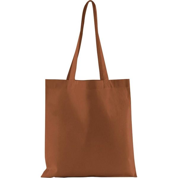 Westford Mill - Borsa Tote, Tinta Unita, Cotone Organico RW9876 (Taglia Unica) (Terracotta)-image