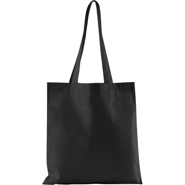 Westford Mill - Borsa Tote, Tinta Unita, Cotone Organico RW9876 (Taglia Unica) (Nero)-image