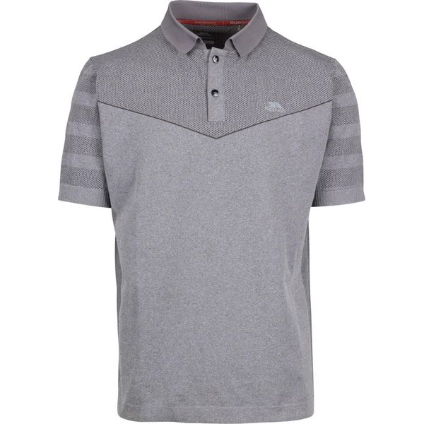 Trespass - Polo "Nab TP75"" Da Uomo - Active TP6385 (M) (Grigio Screziato)"-image