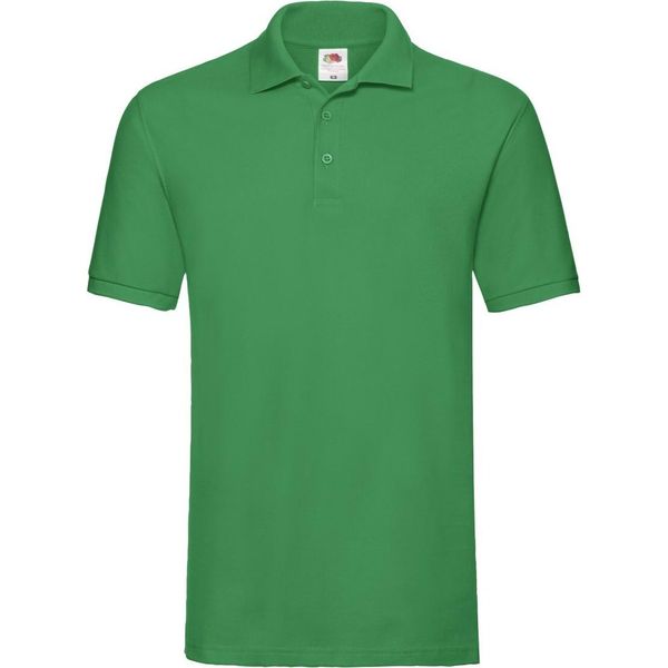 Fruit Of The Loom - Polo "Premium"" Da Uomo RW9846 (L) (Verde Irlandese)"-image
