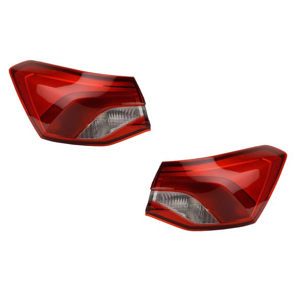 Johns, Set Di Fanali Posteriori Esterni Destro E Sinistro Adatto A Ford Focus 18 Hn/Hm/Hp 01/2018- 3225881 2308016 2226828 JX7B13404AD 3225871 2308018 2278454 Jx-image