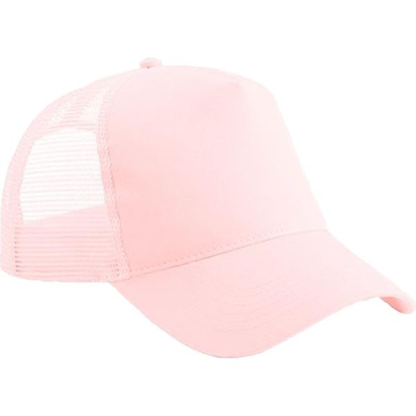 Beechfield - Cappello Trucker Snapback Per Bambini BC5098 (Taglia Unica) (Rosa Pastello)-image