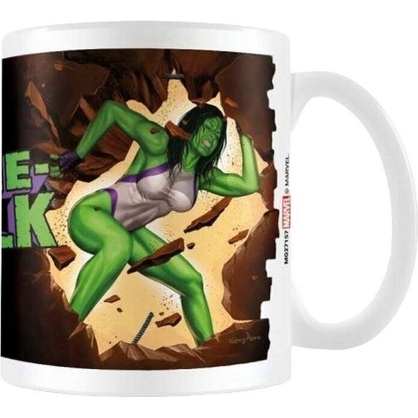 Marvel - Tazza Da Caffè PM9723 (Taglia Unica) (Verde/Marrone/Bianco)-image