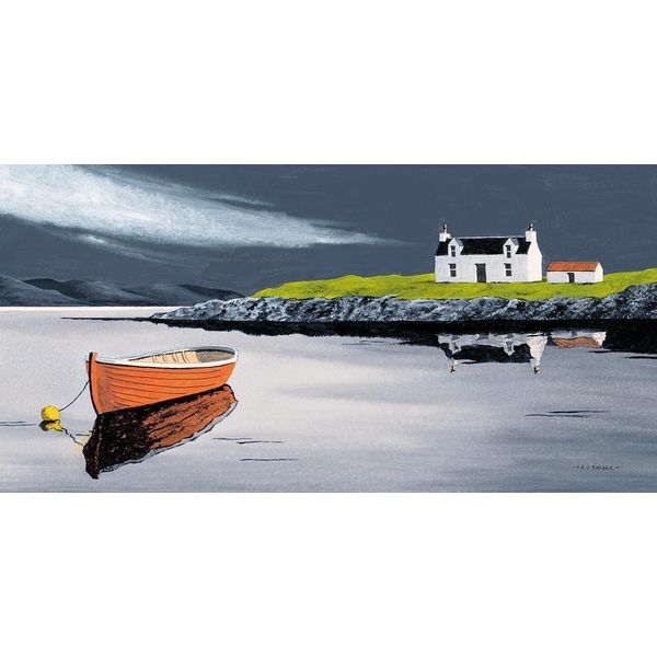 Anthony Barber - Leinwanddruck "Silver Light - Lewis"" PM9048 (50 Cm X 100 Cm) (Grau/GrüN)"-image