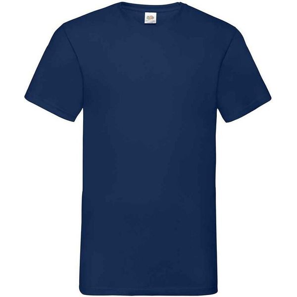 Fruit Of The Loom - T-Shirt "Value"" Con Scollo A V Da Uomo PC5548 (Xxl) (Blu Marino)"-image