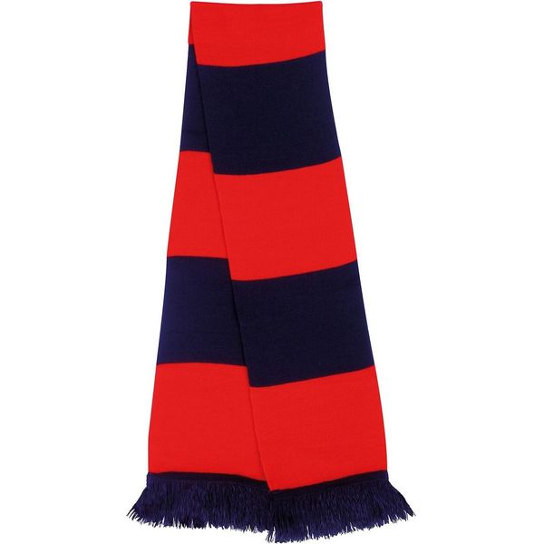 Result Winter Essentials - Sciarpa A Maglia "Team"" PC7428 (Taglia Unica) (Blu Navy/Rosso)"-image