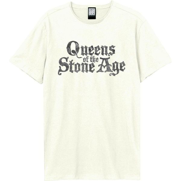 Amplified - Maglietta Logo Per Uomo/Donna Unisex GD1674 (Xxl) (Bianco Antico)-image