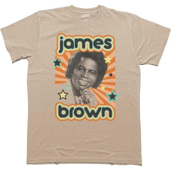 James Brown - T-Shirt Uomo/Donna Unisex RO10014 (Xxl) (Sand)-image