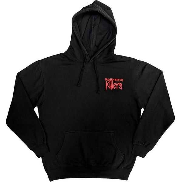 Iron Maiden - Felpa Con Cappuccio "Killers"" Per Uomo/Donna Unisex RO10365 (L) (Nero)"-image
