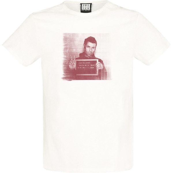 Amplified - Maglietta "Face"" Per Uomo/Donna Unisex GD1699 (S) (Bianco)"-image