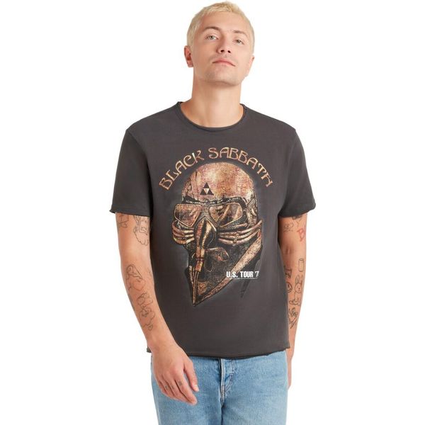 Amplified - Maglietta "Us Tour 78"" Per Uomo/Donna Unisex GD1646 (Xs) (Charcoal)"-image