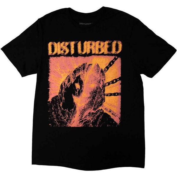 Disturbed - Maglietta "European Tour '23"" Per Uomo/Donna Unisex RO11001 (L) (Nero)"-image