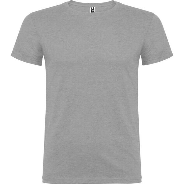 Roly - Maglietta "Beagle"" Da Uomo A Maniche Corte PF4341 (Xs) (Grigio Screziato)"-image