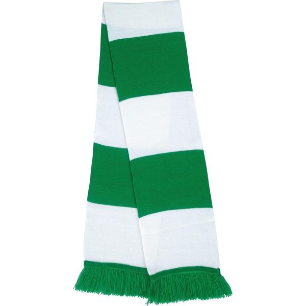 Result Winter Essentials - Sciarpa A Maglia "Team"" PC7428 (Taglia Unica) (Verde Irlandese/Bianco)"-image