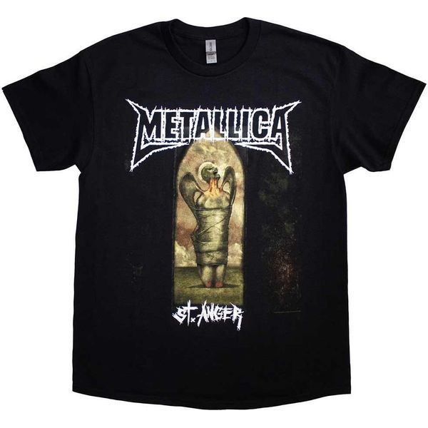 Metallica - Maglietta "St Anger Angel"" Per Uomo/Donna Unisex RO11099 (Xxl) (Nero)"-image