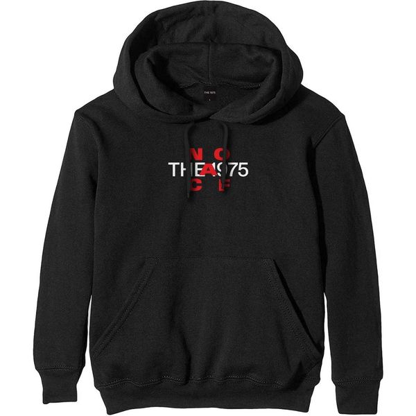 The 1975 - Felpa Con Cappuccio "Noacf"" Per Uomo/Donna Unisex RO2980 (L) (Nero)"-image