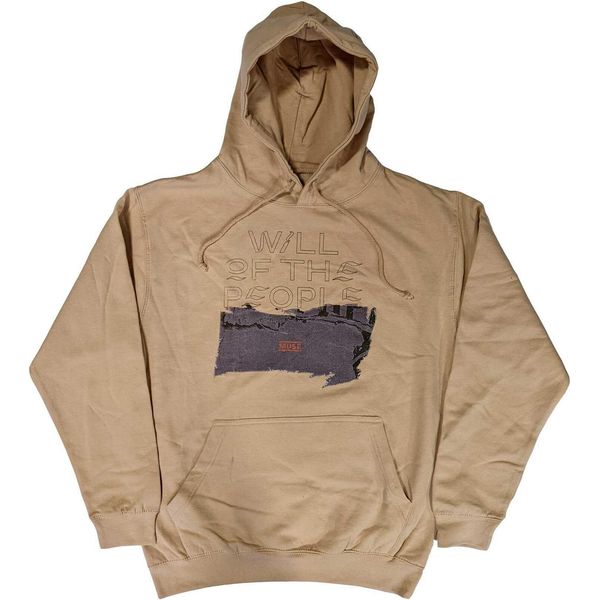 Muse - Felpa Con Cappuccio "Will Of The People"" Per Uomo/Donna Unisex RO3152 (Xxl) (Sabbia)"-image