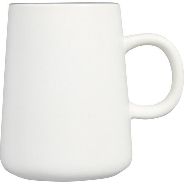 Tazza Da Caffè "Joe"", Ceramica, 450Ml PF4384 (Taglia Unica) (Bianco)"-image