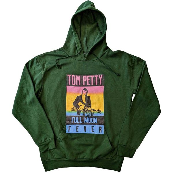 Tom Petty & The Heartbreakers - "Full Moon Fever"" Kapuzenpullover FüR Herren/Damen Unisex RO5517 (M) (GrüN)"-image